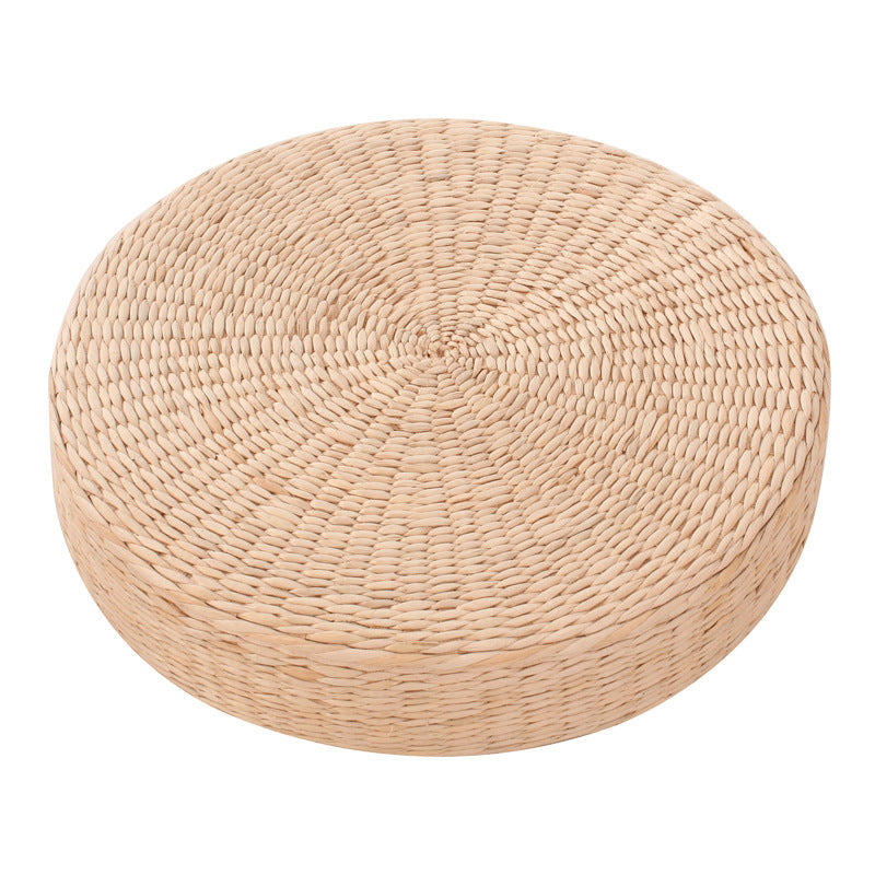 meditation tatami cushion breathable straw mat